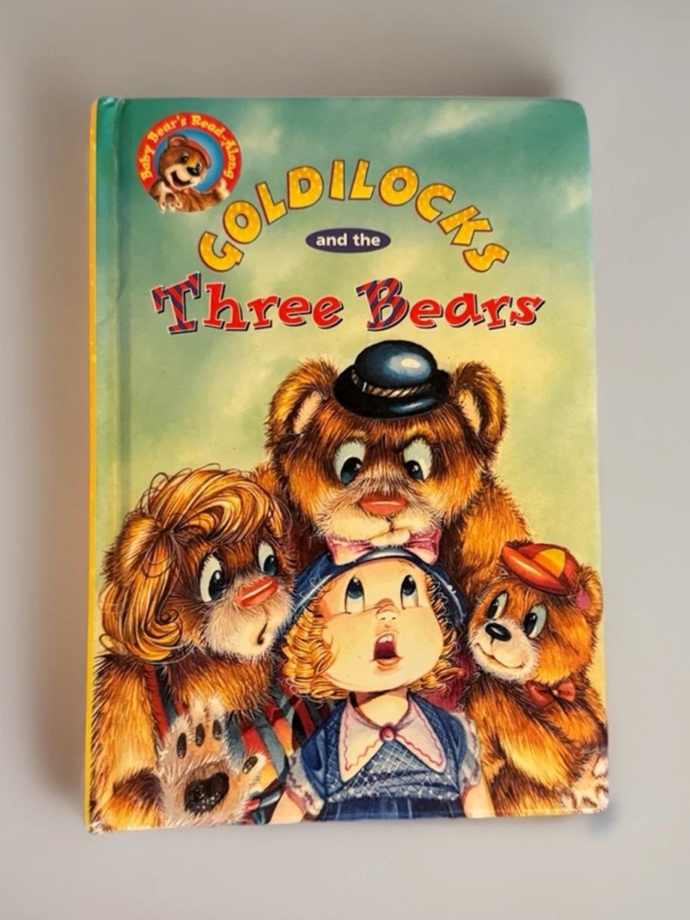 Goldilocks and the Three Bears Kids Book -‎ Yellow Cover